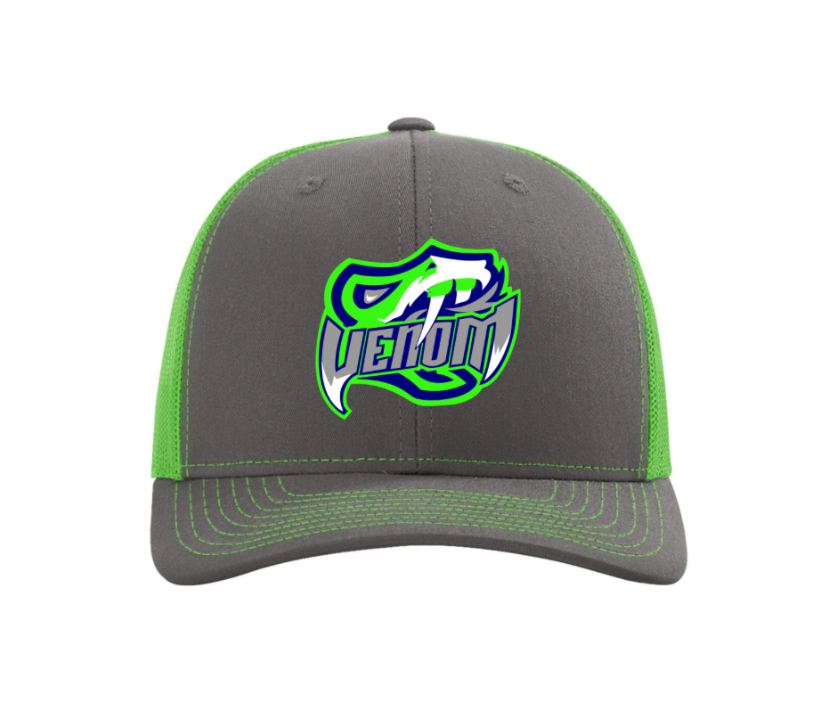 Charcoal/Neon Venom Cap