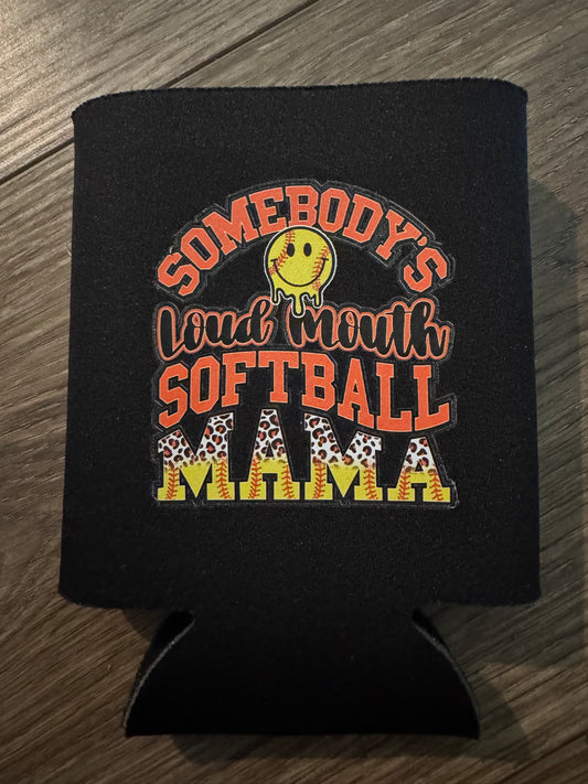 Loud Mouth Softball Mom