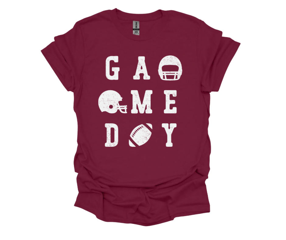 Game Day Football Maroon