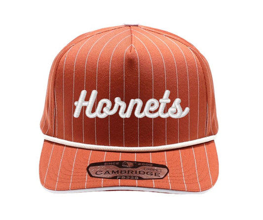 Hornets 3D Puff Striped Cap