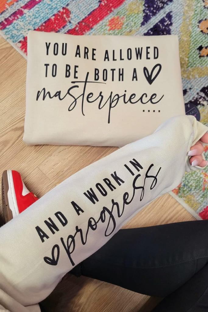 You are allowed to be a masterpiece