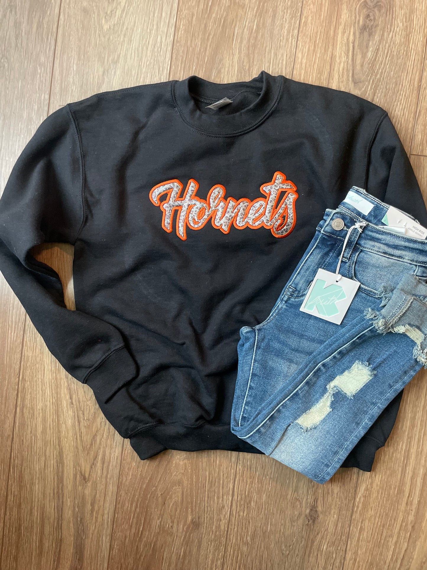 Sparkly Cheetah Spirit Sweatshirt