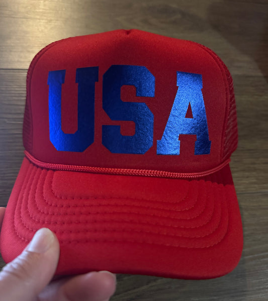USA Metallic Cap