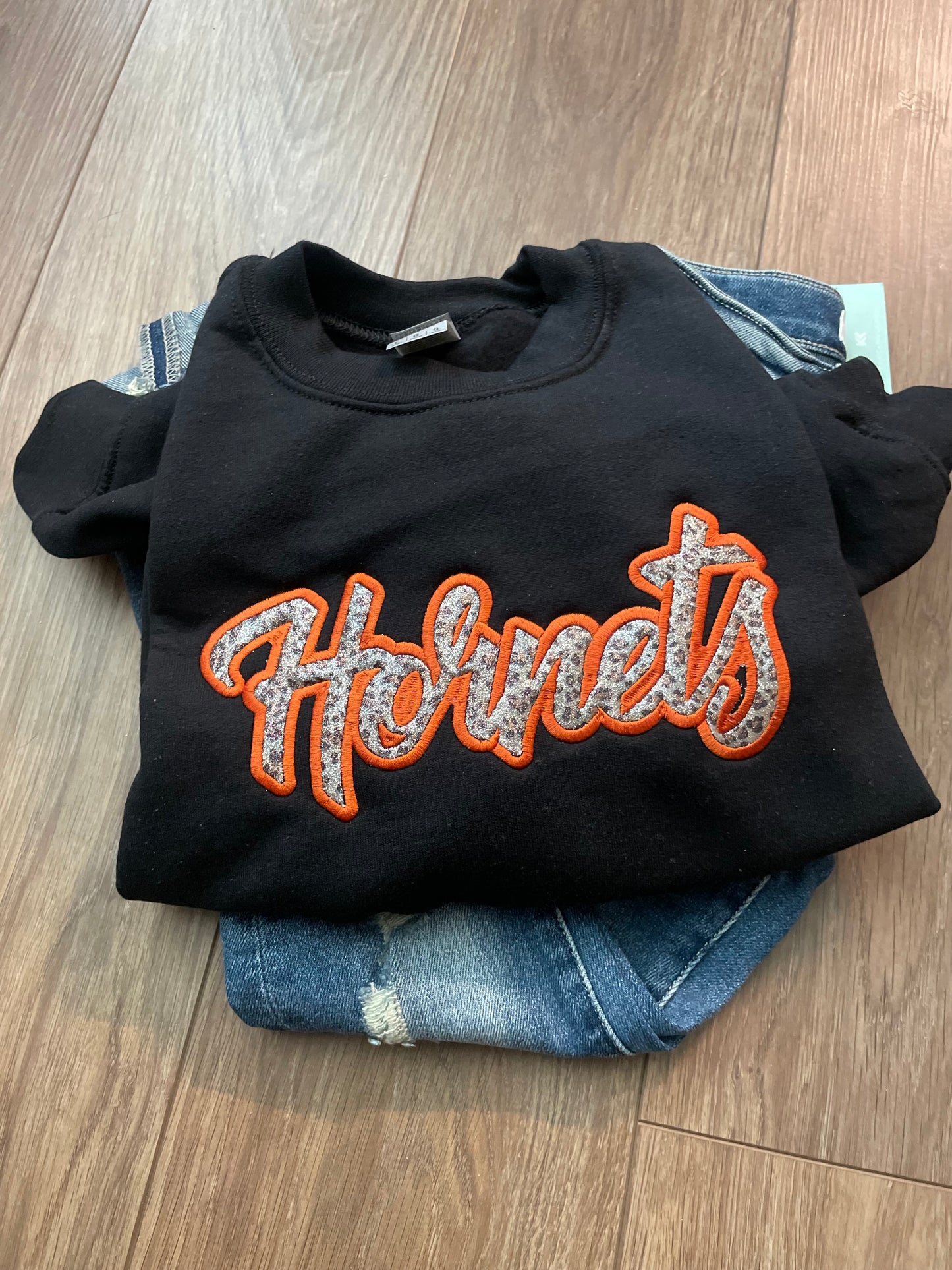 Sparkly Cheetah Spirit Sweatshirt