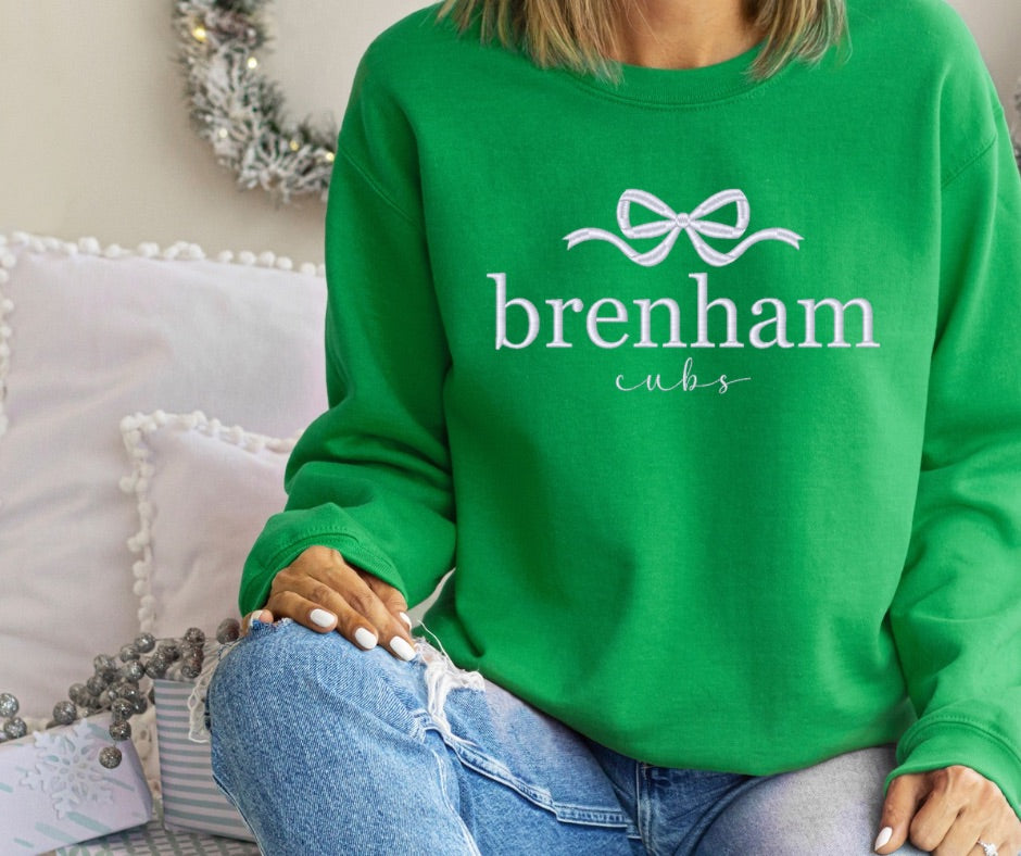 Cubs Coquette Embroidered Sweatshirt