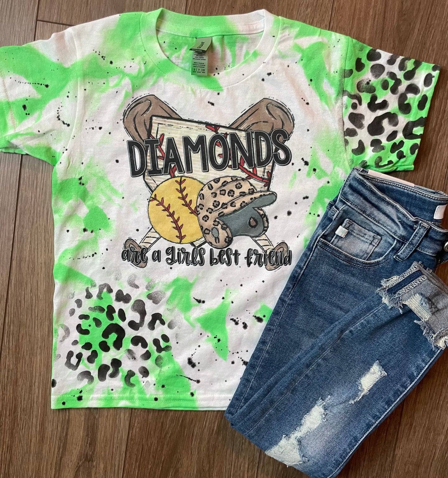 Custom color - Diamonds are a girls best friend