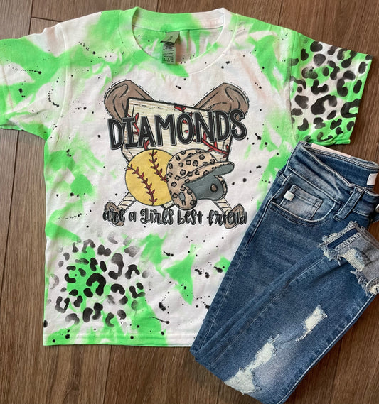 Custom color - Diamonds are a girls best friend