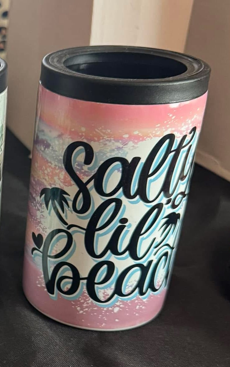 Salty Beach 12oz regular size can cooler