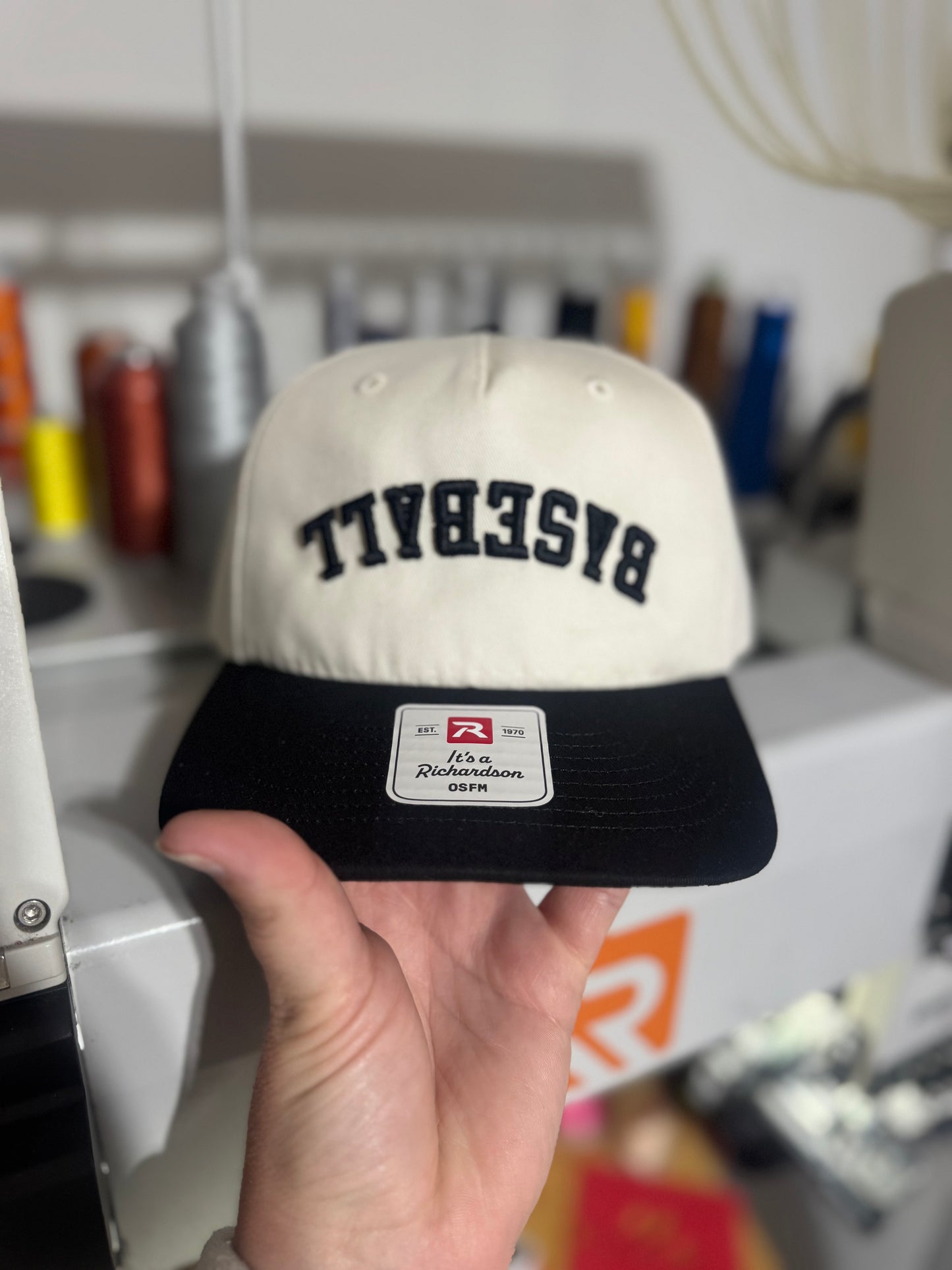 Upside Down Ball Cap