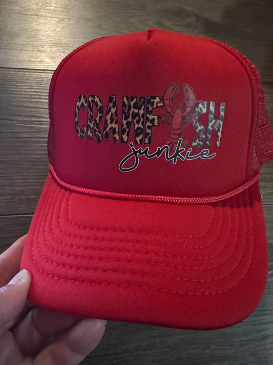 Crawfish Junkie Cap