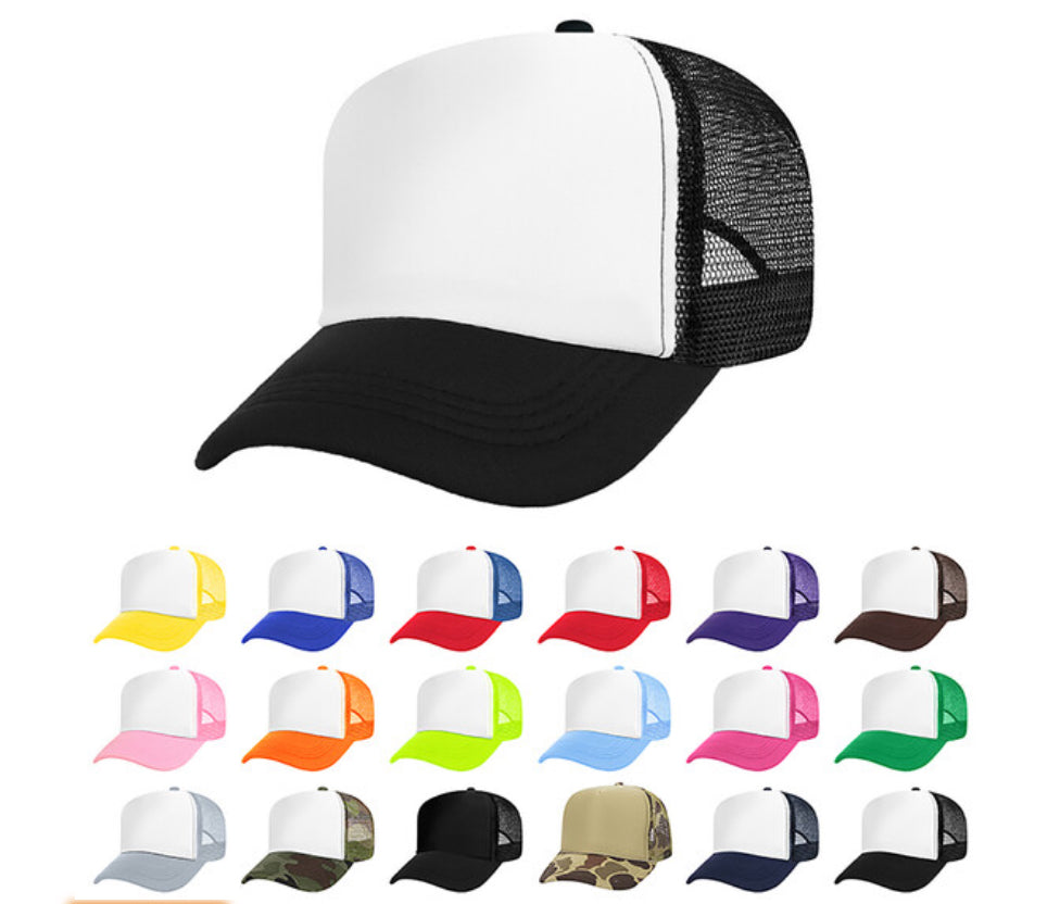 Custom Name Glitter Caps