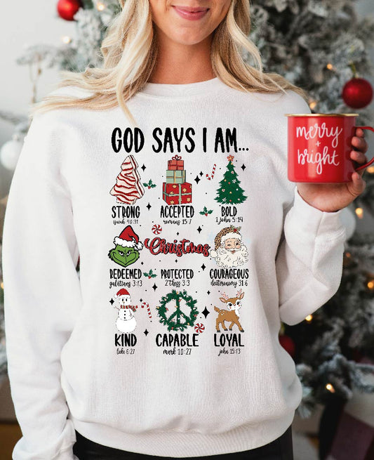 God says I am