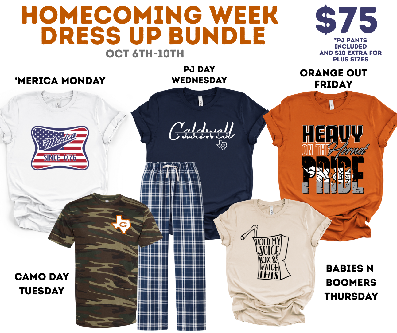 Homecoming Dress Up Bundle
