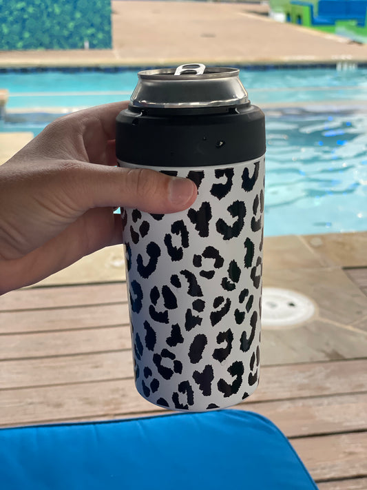 Leopard Can Cooler