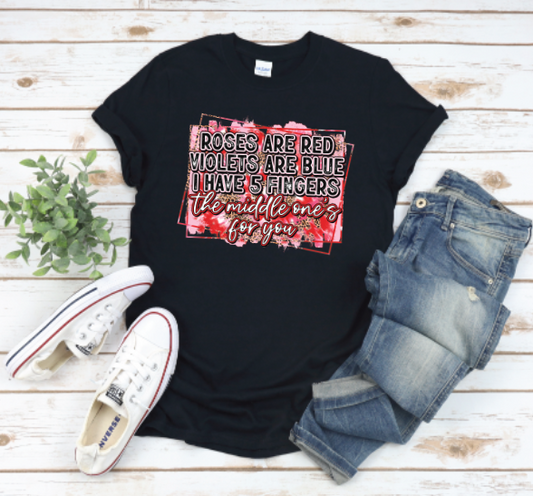 Roses are red