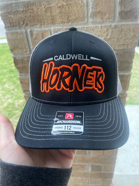 custom hat, spirit hat, spirit cap, trucker cap, mesh back, snap back, richardson 112, hats, caps, trucker cap