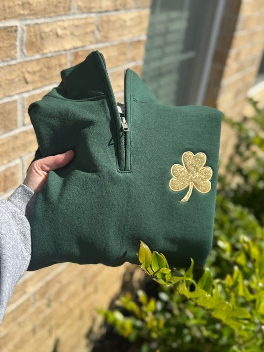 Glitter Shamrock QZ - medium