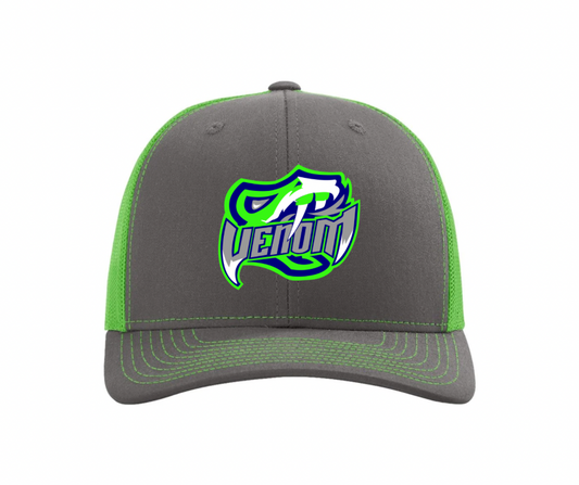 Charcoal/Neon Venom Cap