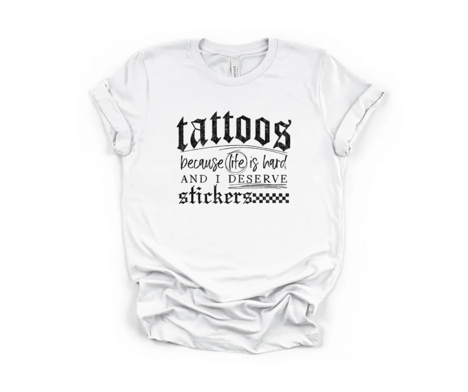 Tattoos because life is hard
