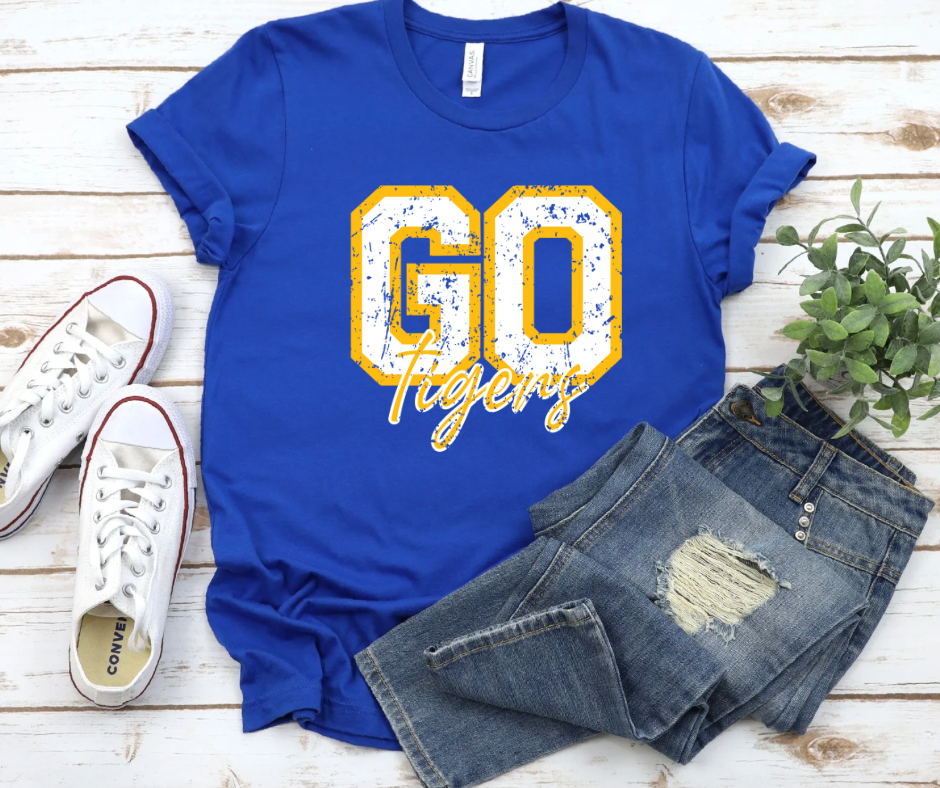 Go Tigers Yellow Gold