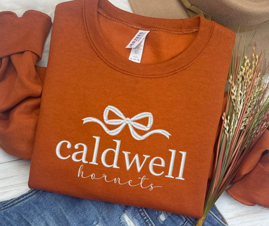 Hornet Coquette Embroidered Sweatshirt