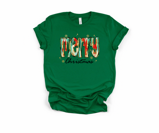 Watercolor Merry Christmas