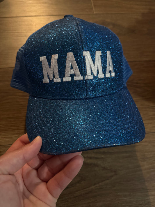 Royal Blue Mama Glitter