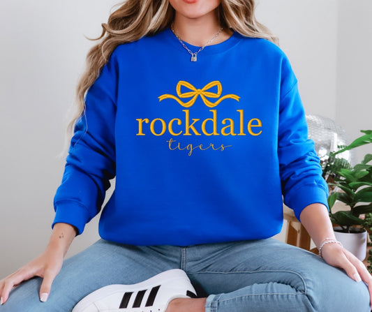 Tigers Coquette Embroidered Sweatshirt
