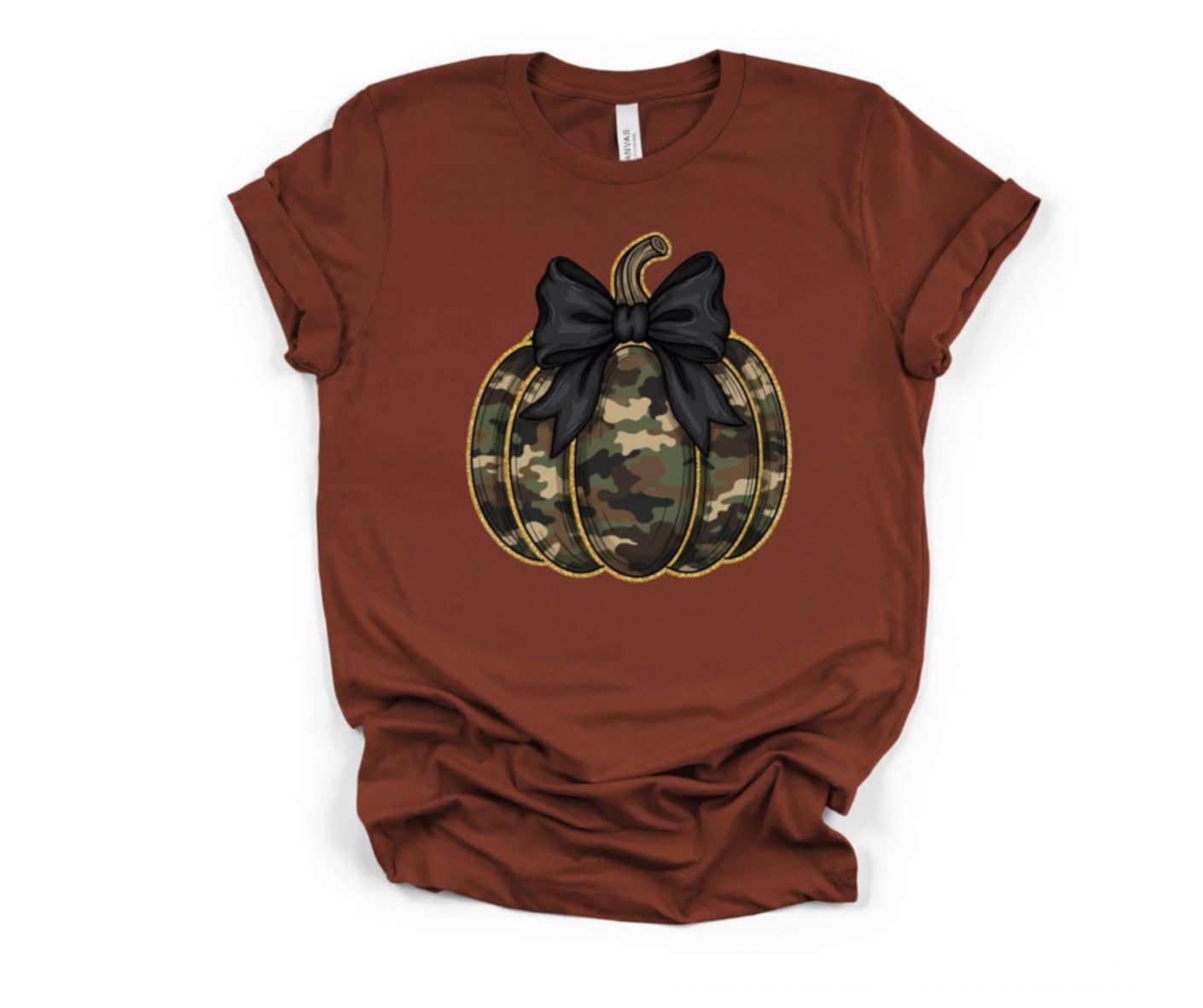 Camo Pumpkin Tee