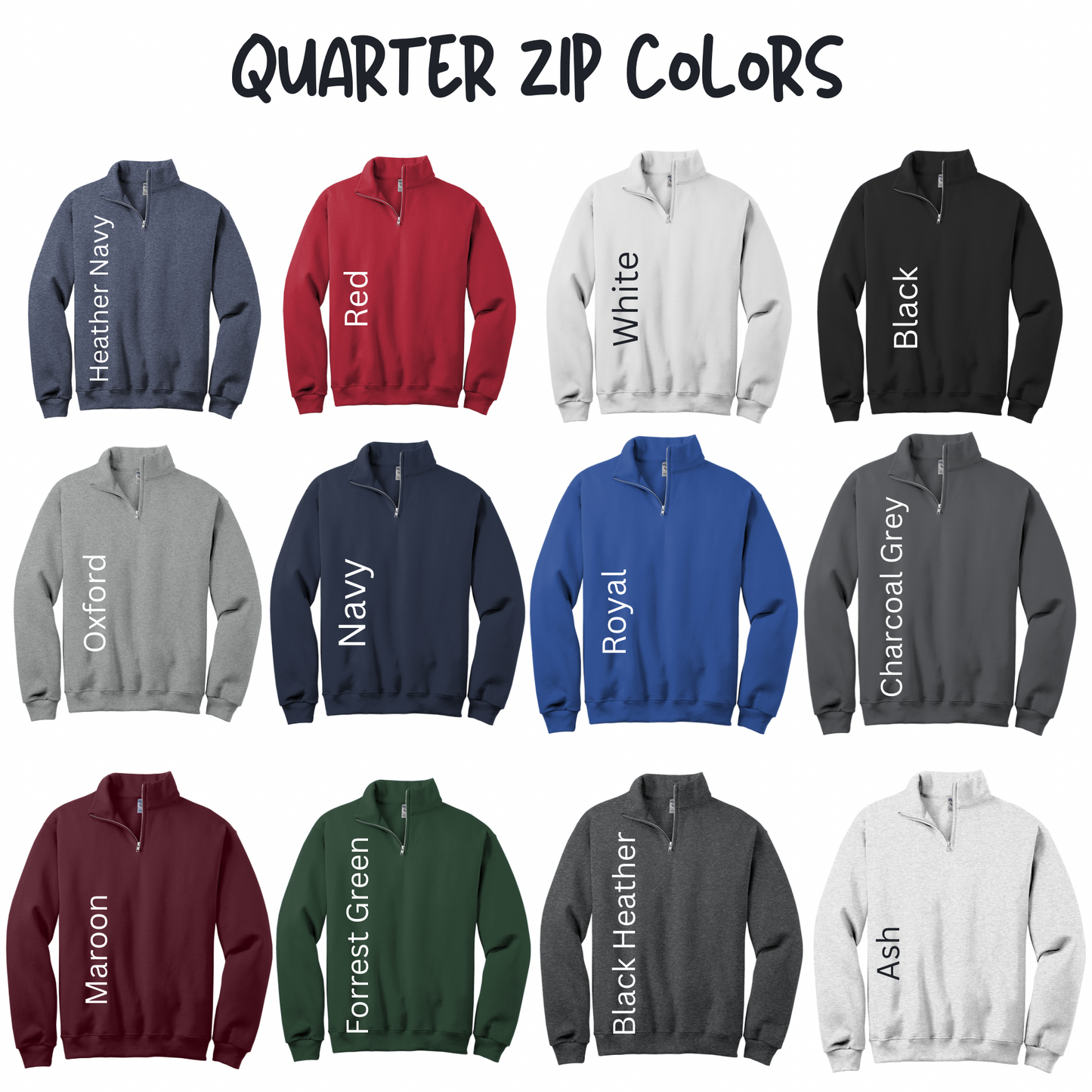 Spirit Quarter Zip Pullover