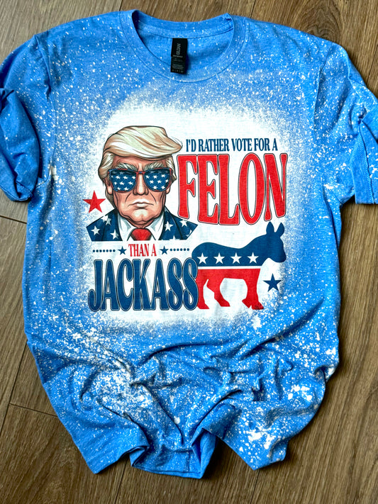 voting for a felon