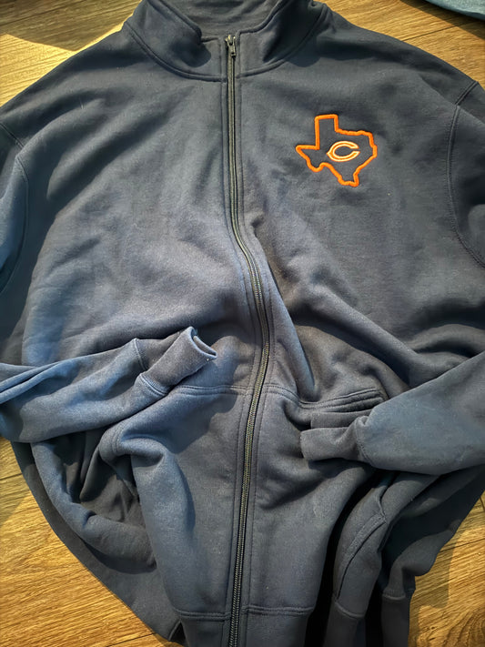 Texas C Navy Jacket