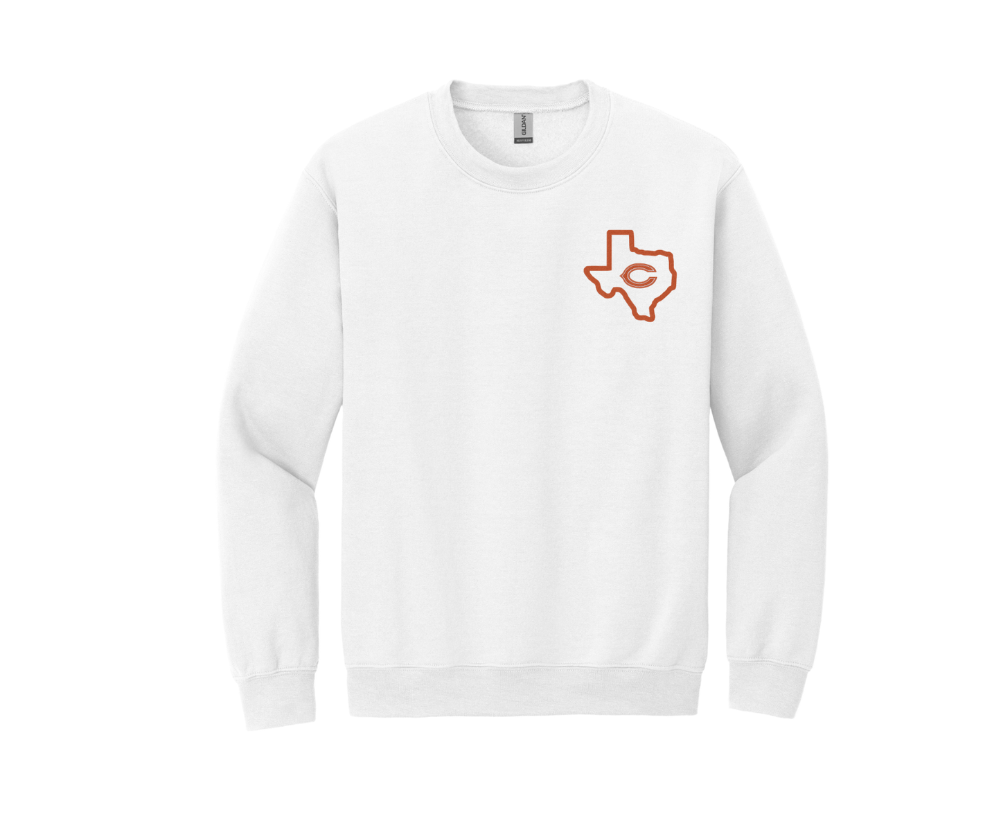 Embroidered Texas C Sweatshirts