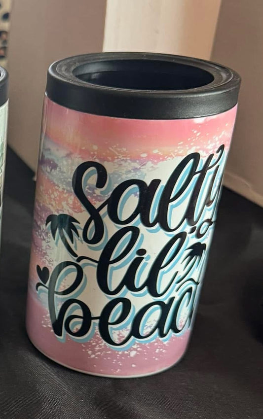Salty Beach 12oz regular size can cooler
