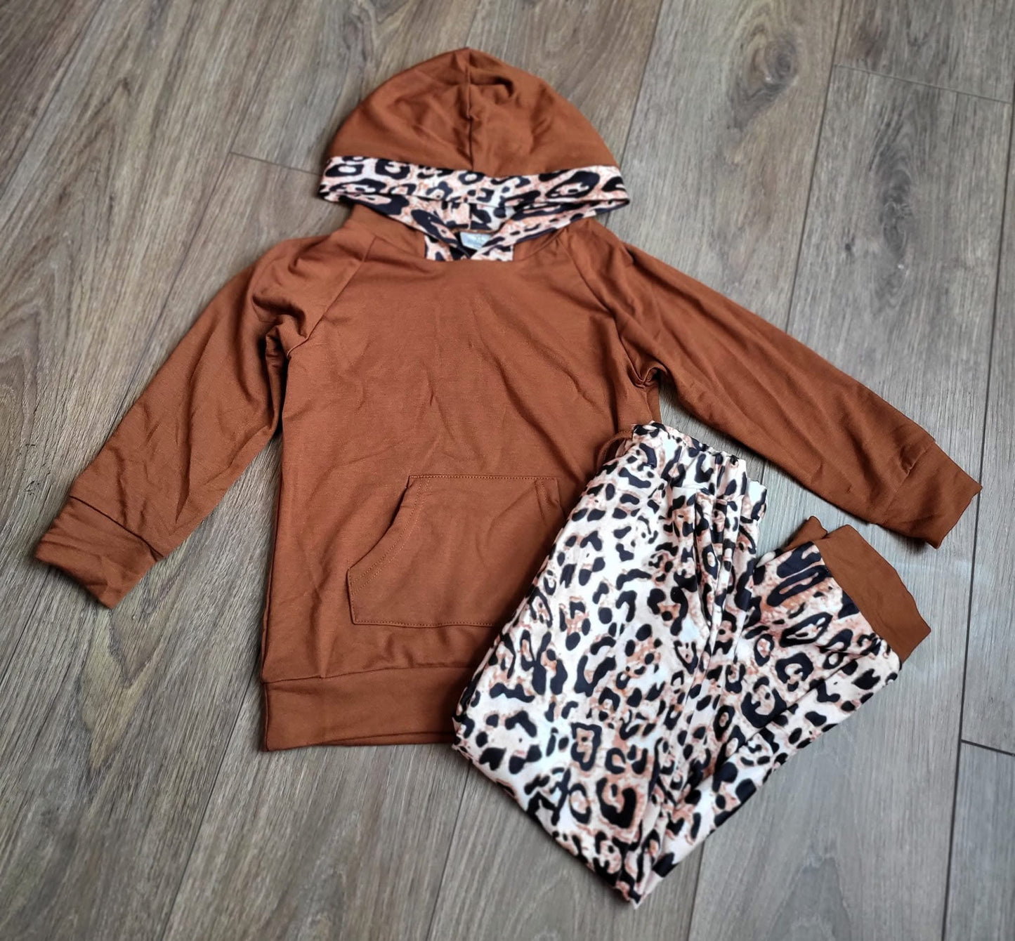 Leopard Jogger Set Youth 4/5