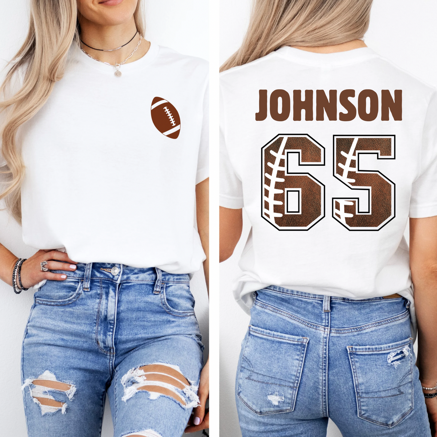 Football Tee - Customized