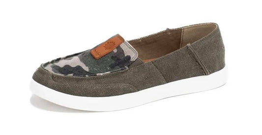Camo Loafers 9.5