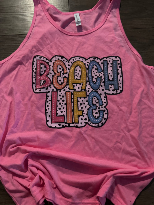 Beach Life Tank - medium