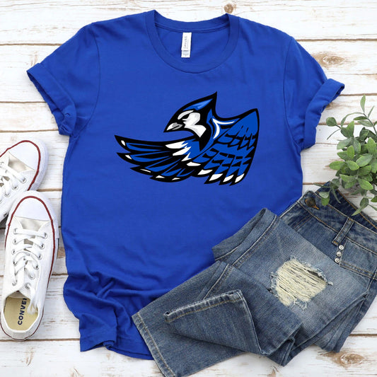 Bluejay Mascot tee