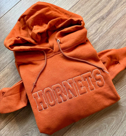 Hornet Embossed Hoodie