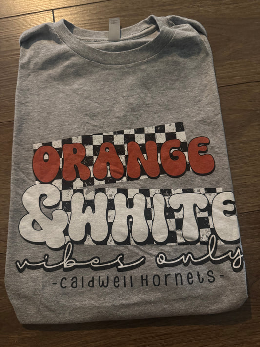 Orange and White Vibes XL