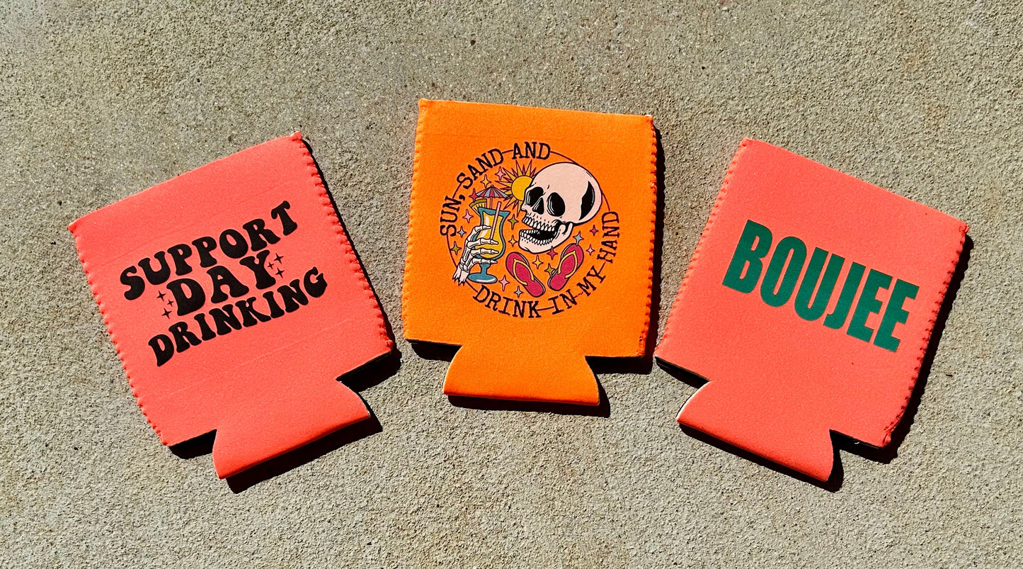 Glow in the Dark Can Koozies