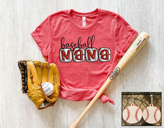 Baseball Nana- Puff Look