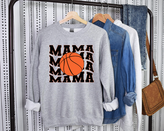 Basketball Mama Wave- Crew
