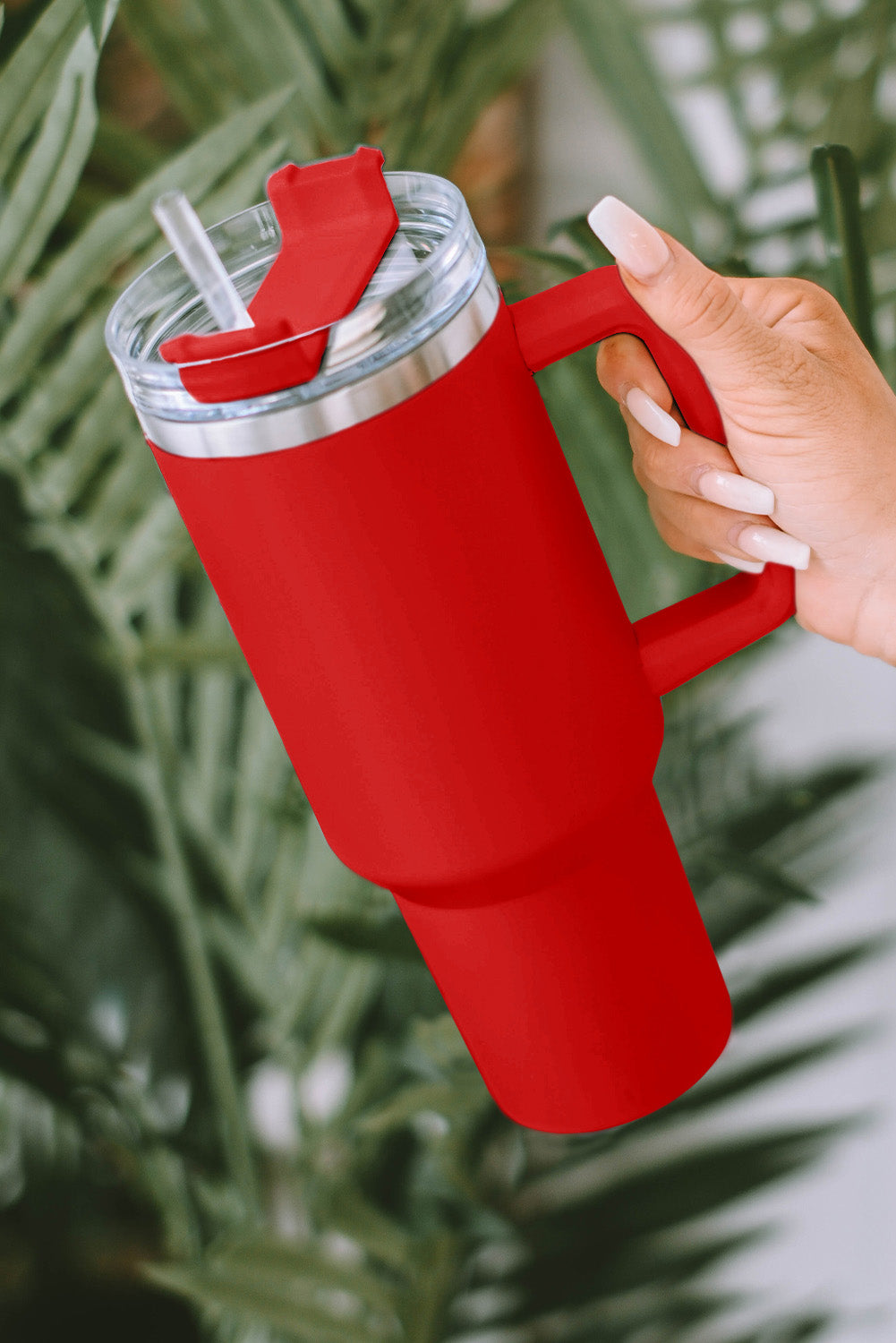 Fiery Red 304 Stainless Steel Double Insulated Cup 40oz