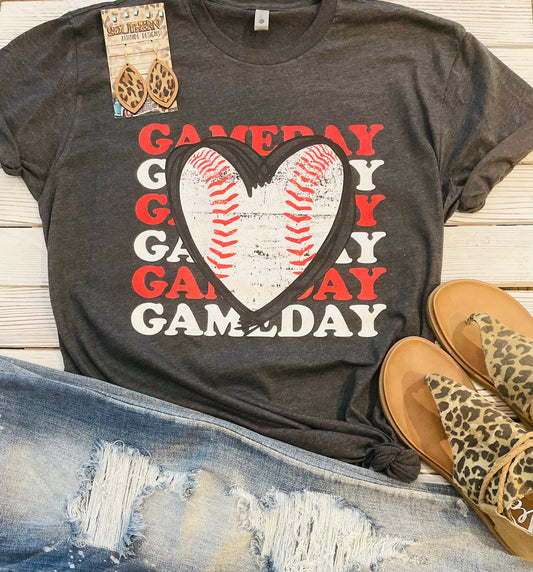 Gameday Heart - Baseball