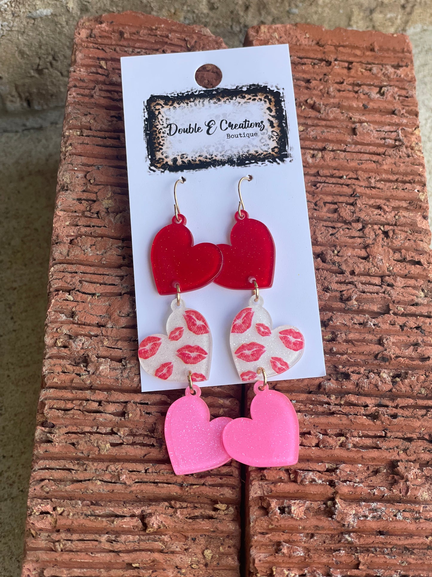 Heart and Lip Dangles