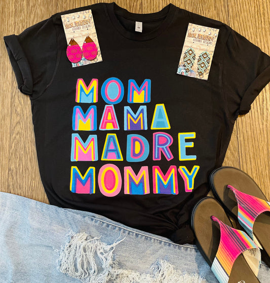 Neon Mom Mama Mommy