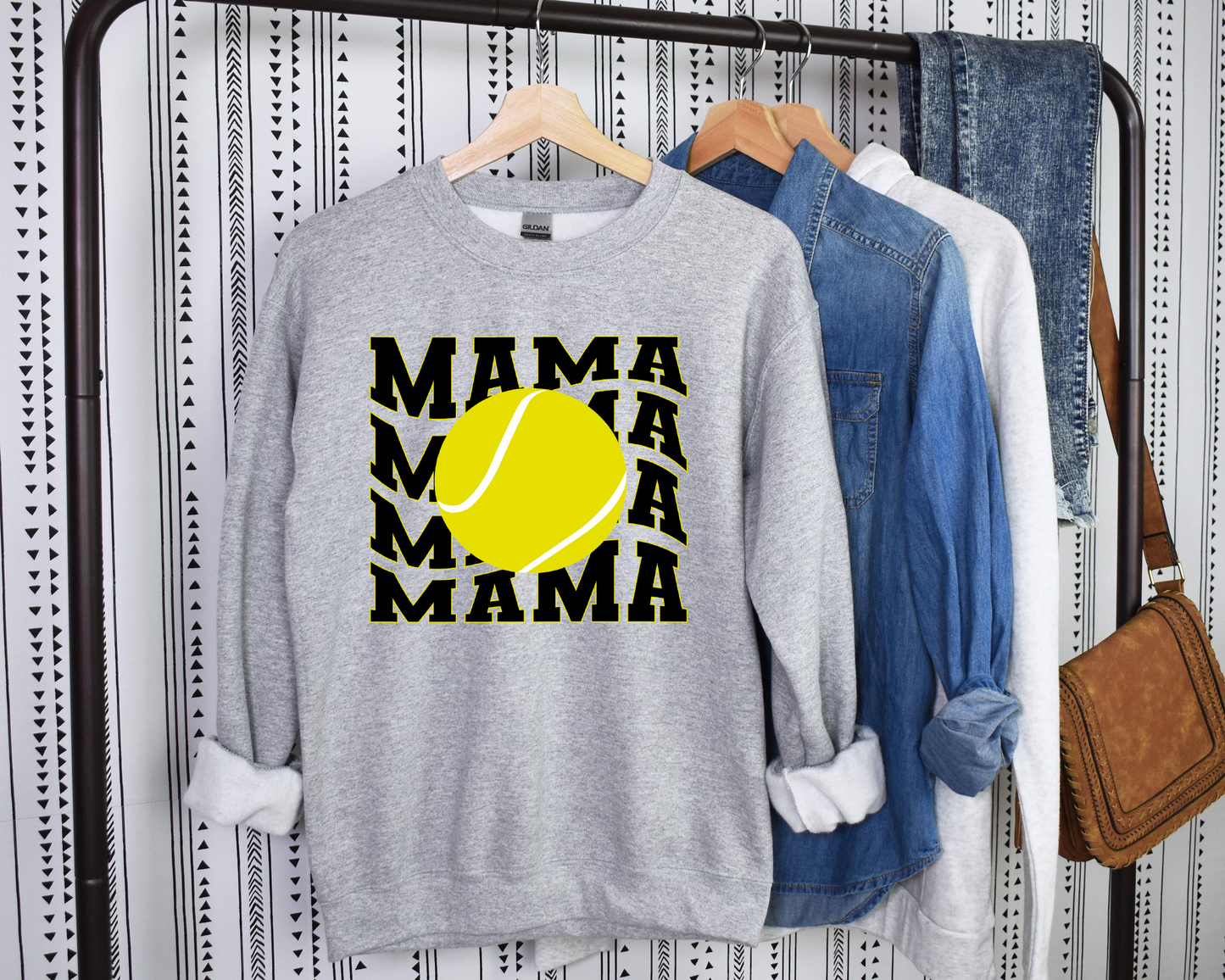 Tennis Mama Wave- Crew